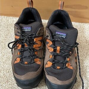 Patagonia Men's Athletic Shoes in Brown and Orange